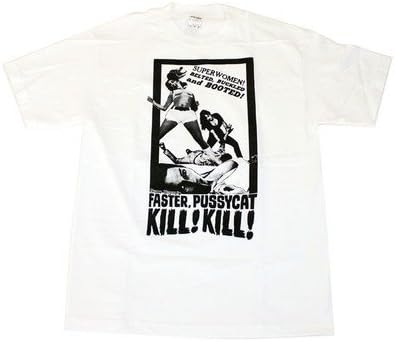 Amazon Faster Pussycat Kill Kill ファスター プッシーキャット キルキル L ホワイト Tシャツ カットソー 通販