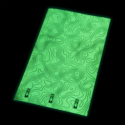 Bandages de flèches phosphorescents et topographiques Bohning taille L de 14 cm - 4