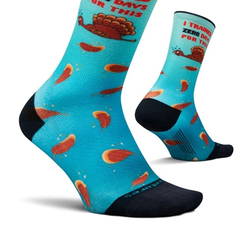 Image of Feetures Elite Ultra Light Cushion Mini Crew Sock - Sport Sock with Targeted Compression