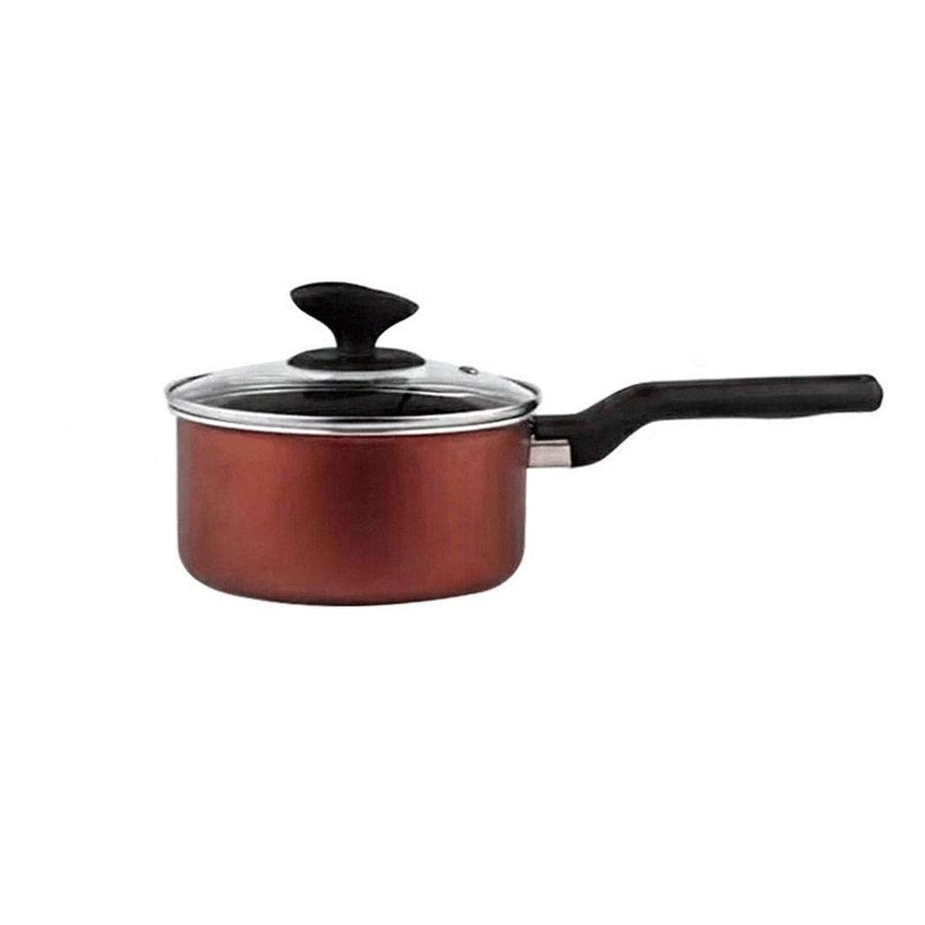 Lait pot antiadhésif pan en acier inoxydable pour induction