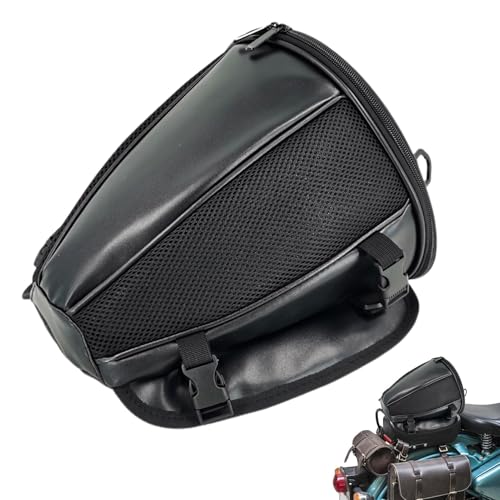 Sac de siege arriere de moto impermeable et multifonctionnel pour voyage