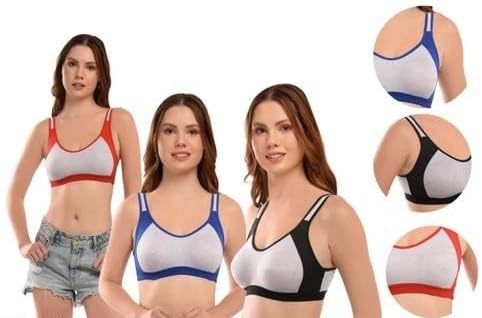 Fitness Bra with Gentle Compression for Active Movement
