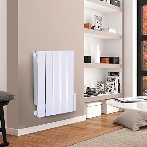Futura 1000W White Eco Electric Radiator Panel Electric Heater Bathroom Safe Setback Timer Lot