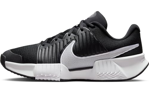 Nike M Zoom GP Challenge Pro Cly, Zapatillas de Tenis Hombre, Color Negro, Blanco y Negro, 44 EU