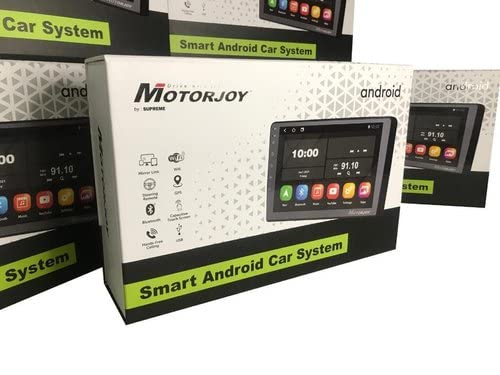 Image of MOTORJOY 12V Android Car Stereo System, Size 9 Inches