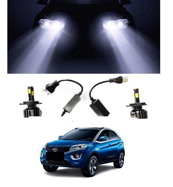 Trigcars T A T A Nexon Car 55W New 4 Side Micro Chip Heavy Duty LED
