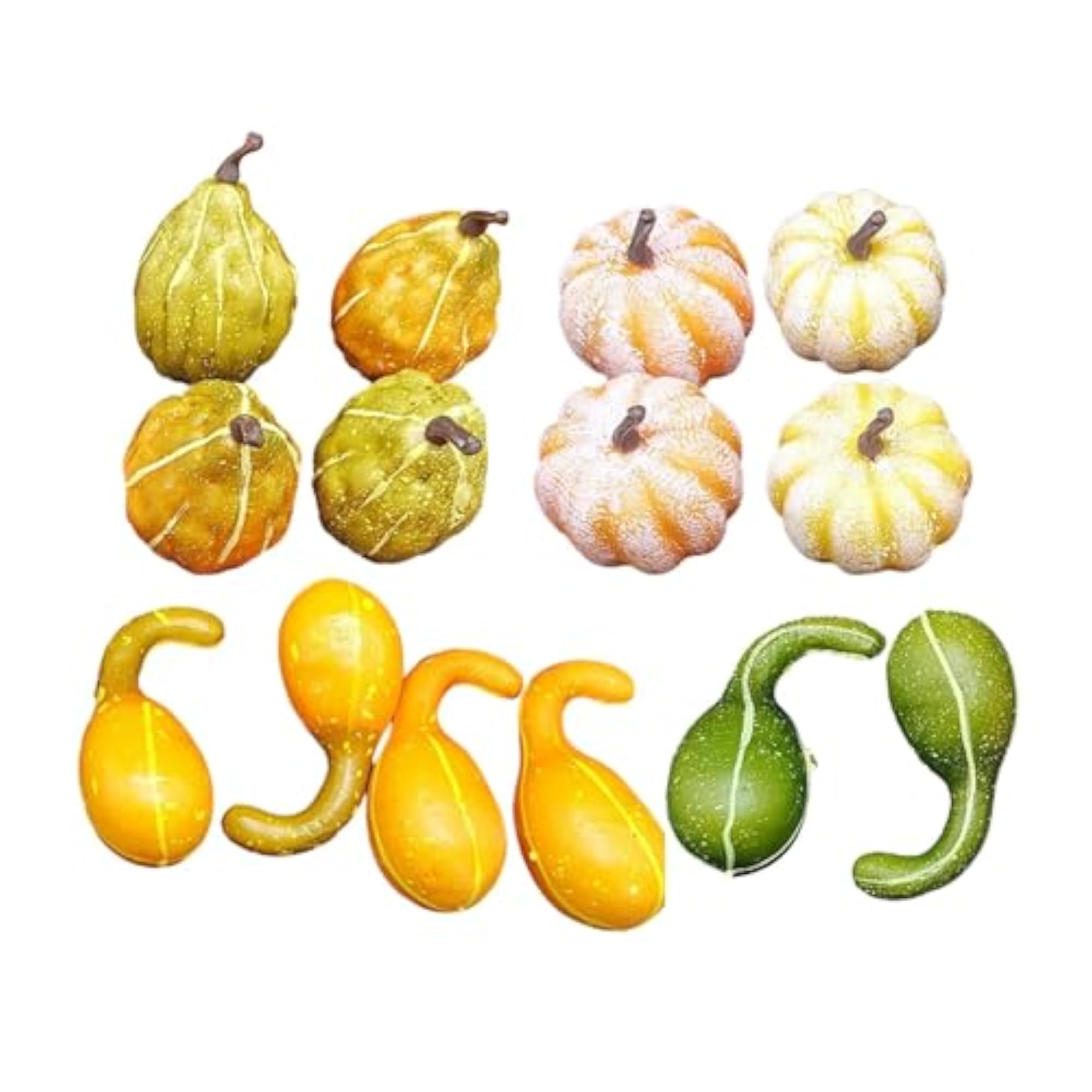 Artificial Harvest Pumpkins Vegetable Model Durable Style