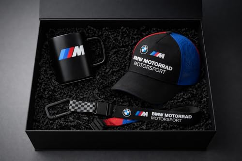 BMW M Motorrad Motorsport Geschenkset Geschenkbox Mütze Tasse Lanyard Basecap Geschenkidee