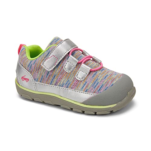 See Kai Run, Summit Athletic Shoes for Kids, Silver/Gray, 6