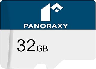 P Panoraxy 32GB TF Card 80MB/s,633X,U1,C10, Full HD Video V10, A1, FAT32, High Speed Flash TF Card for Computer & Phone & Tablet & PC & Camera