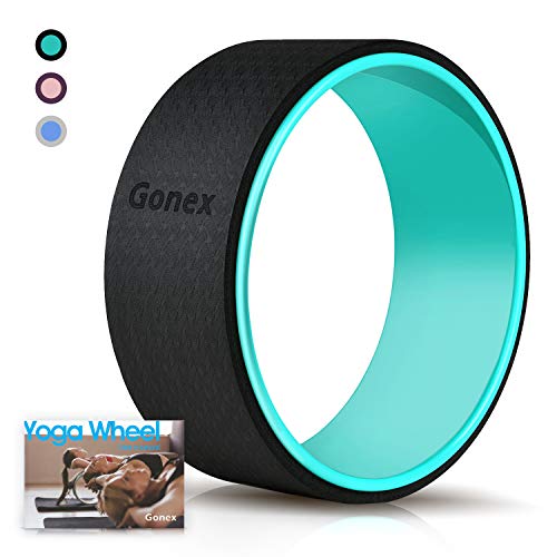 Gonex Yoga Wheel, 13 Inch for Back Pain Stretching with 10mm Thicken External