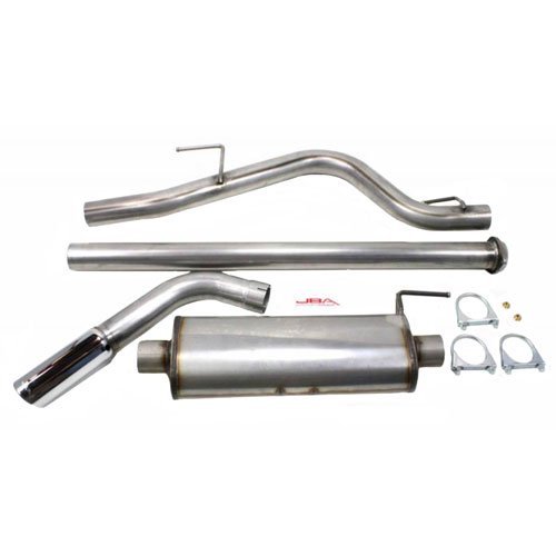 JBA 40-2539 Stainless Steel Exhaust System (3" 2015-17 Ford F-150 5.0L Super Crew with dual 3.5" stainless slash cut), 1 Pack