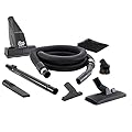 RecPro RV Central Vacuum Accessories | Maxumizer Deluxe Cleaning Kit | 8-Piece Central Vacuum Cleaner Tool Set