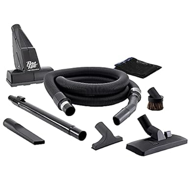 RecPro RV Central Vacuum Accessories | Maxumizer Deluxe Cleaning Kit | 8-Piece Central Vacuum Cleaner Tool Set