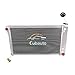 Cubauto CU369-3 Row All Aluminum Radiator for 1967-1972 Chevy GMC C/K Series Pickup Truck Blazer P10 G10 C10 K10 20 30 Van Pickup Suburban, GMC C15/C1500 C25/C2500 C35/C3500