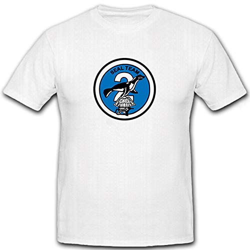 T-shirt Seal Team II blanc XXXXX-Large pour éviter les hauts trop courts