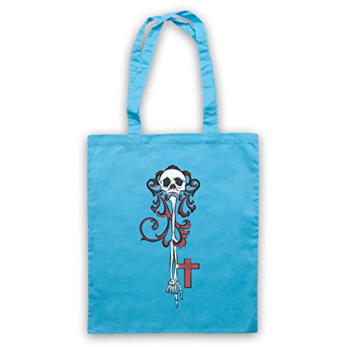 Sac d'emballage au design gothique de clé squelette My Icon Art & Clothing