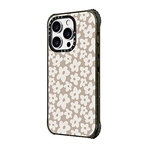 Coque iPhone 14 Pro Casetify Ultra Impact évite casse écran motif fleur - 5