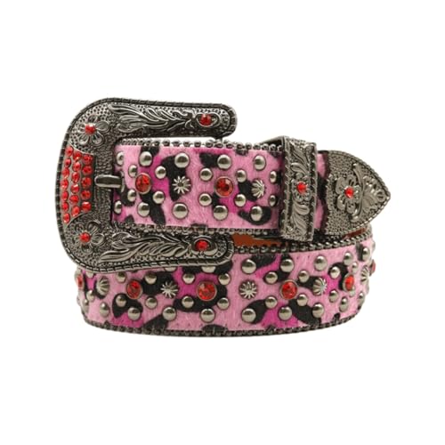 Boucle ardillon et large bande en polyuréthane pour cette ceinture fille moderne