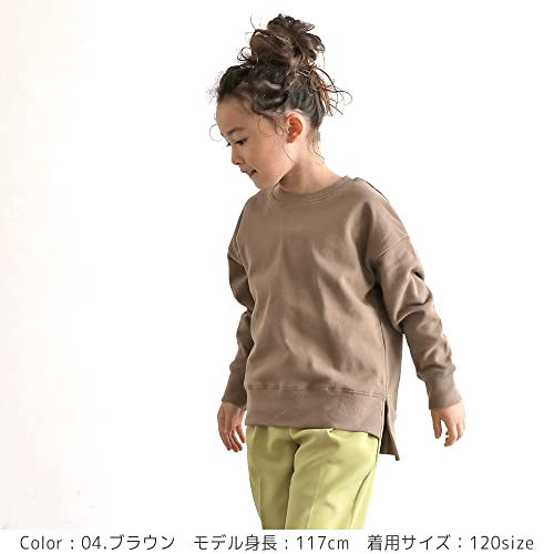 T2(ティーツー) スリット トレーナー 長袖 キッズ 子供服 親