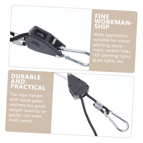 Supports à cliquet robustes pour installer une lampe de culture en serre