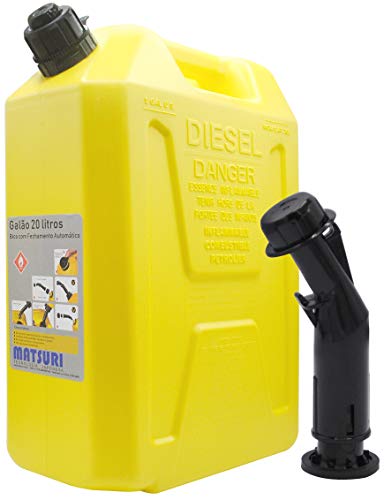 GALÃO PLASTICO MATSURI VERMELHO 20L (AMARELO)