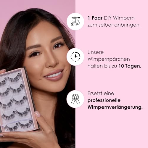 Aylashes Single Box Classic, False Eyelashes, Natural, Fake Lashes, The Iconic Single (12-15 mm) - Image 4