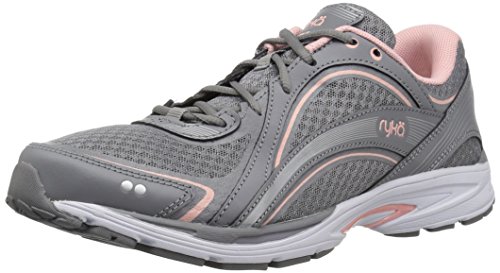 Ryka Women's Sky Walking Shoe, Grey/Rose, 8 M US