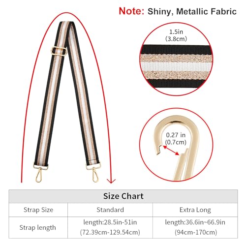Image of ZOOEASS Wide Shoulder Strap Adjustable Replacement Belt Crossbody Canvas Bag Handbag