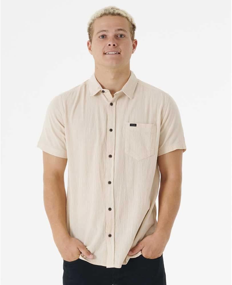 Rip Curl Washed Short Sleeve Woven Shirt