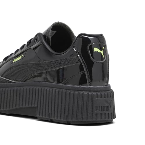 PUMA Womens Dinara Gloss Lace Up Sneakers Shoes Casual - Black3