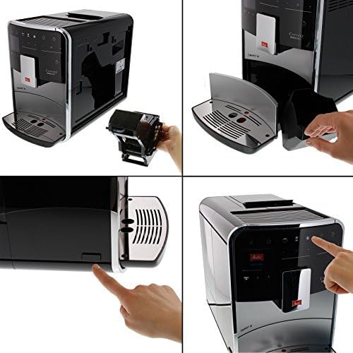 Melitta Barista T Smart - Kaffeevollautomat mit Milchsystem, Kaffeemaschine mit Mahlwerk, für z. B....