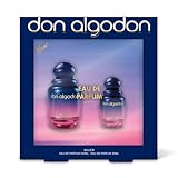 Don Algodón Set Eau de Parfum Mujer | 100 ml + 30 ml | Perfume floral gourmand con lirios del desierto, coco e iris | Fragancia intensa, femenina y elegante | Ideal para regalo