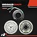 A-Premium Air Conditioner AC Compressor Clutch Kit Compatible with Honda Civic 2012-2015 1.8L & Acura ILX 2013-2015 2.0L