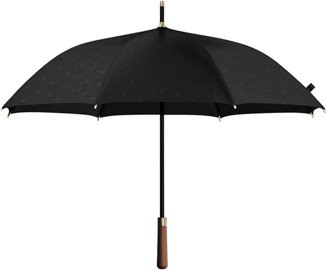 Portable 8 Ribs Stick Umbrella, 210T Double Layer Thickened Rain Umbrellas,120Cm/47In Auto Open Long Straight Handle Umbrella for Car Rain Outdoor (Blue)，Blue