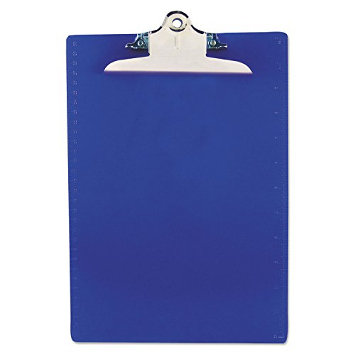 Saunders Recycled Plastic Clipboards, Blue, SAU21602