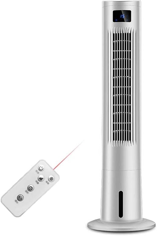 Air Coolers Evaporative Coolers Humidifier Air Conditioner Whit Remote Control Misting Evaporativ Portable Small Fan and Bladeless Noiseless Fan for Office Dorm Room