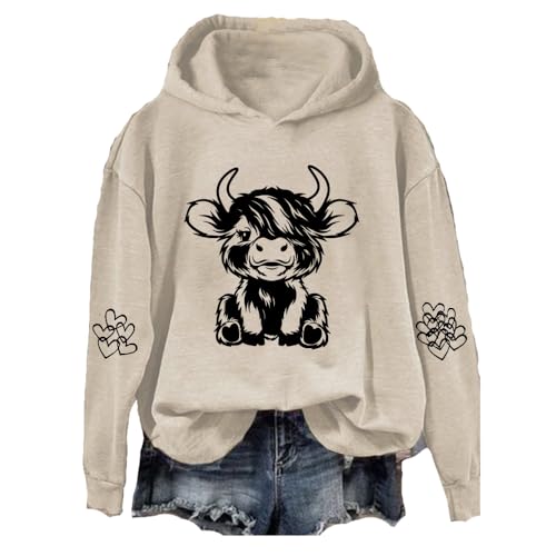 Image of Highland Cow Print Women