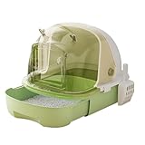 特大猫用トイレボックス 完全密閉式 猫用トイレボックス 防臭 外部からの飛沫防止 引き出し式 猫用品 快適空間 ペット用猫用トイレボックス 猫用トイレボックス 大型 消臭機能付き 猫用トイレボックス トレーニング