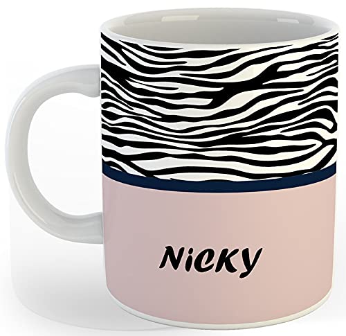 P89M Gift 'Nicky' Name Coffe Mug