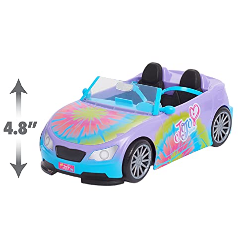 Jojo Siwa California Cruiser, Doll Car, Rainbow Tie-Dye, Fits Two Fashions Dolls, Amazon Exclusive, By Just Play #TOP2