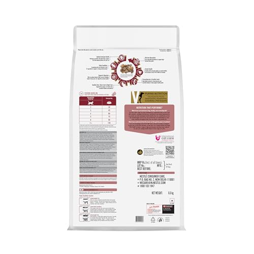 Image of PRO Plan Adult Cat Dry Food with Chicken, 6.6kg Pack