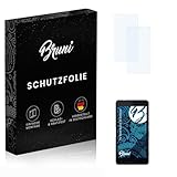 Bruni Schutzfolie kompatibel mit Sony Xperia Z3 Compact Folie, glasklare Bildschirmschutzfolie (2er Set)