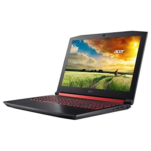 Acer 15.6" Nitro 5 AN515-51-72HL IPS Intel Core i7 7th Gen 7700HQ 2.8GHz NVIDIA GeForce GTX 1050 Ti 8GB Memory 1TB HDD Windows 10 Home Gaming Laptop Model NH.Q2QAA.002