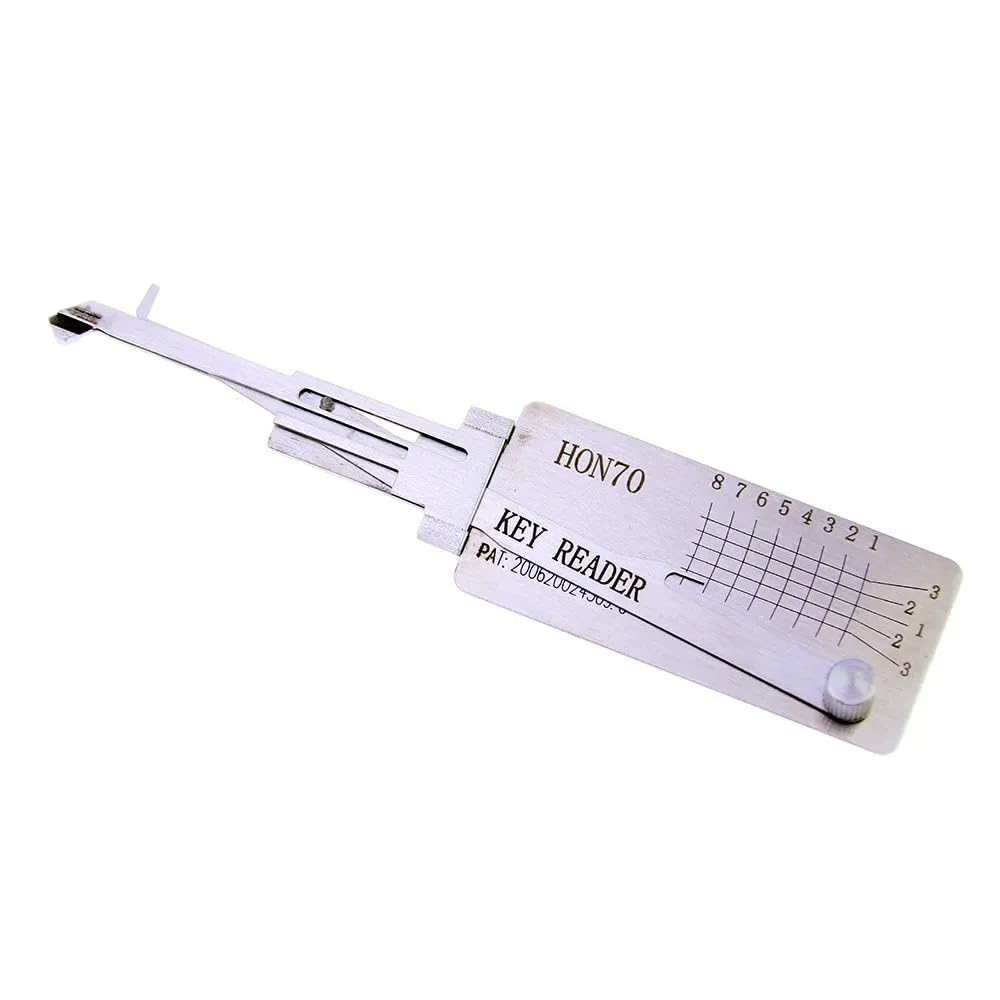 HON70 LiShi 2 in 1 Car Lock Key Reader, Auto Lock Pick Decoder, Professional Locksmith Tools