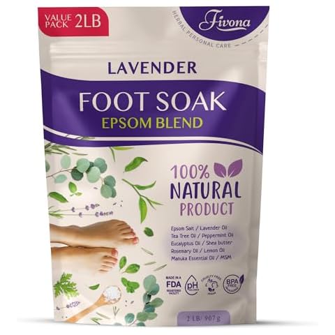 FIVONA Lavender Foot Soak Value Pack Cover