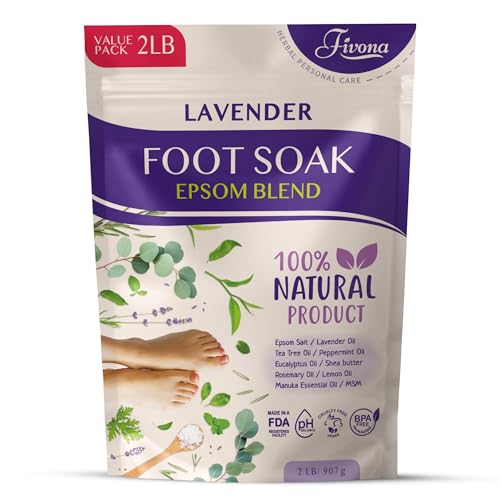 Fivona Foot Soak Epsom Salt 2 LB