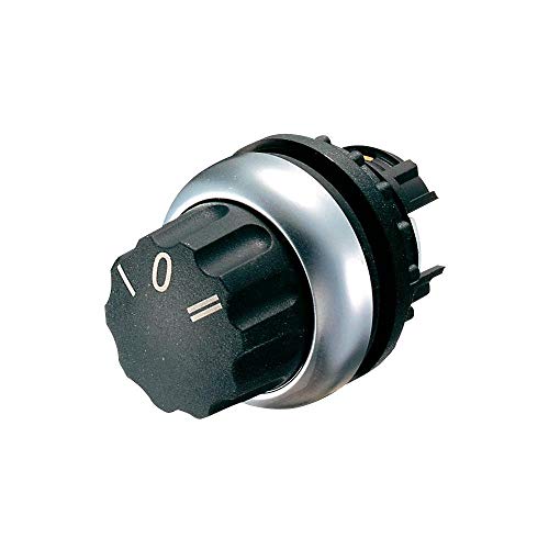 Eaton 216855 Button, 2 Positions, Black 0 I, rastend