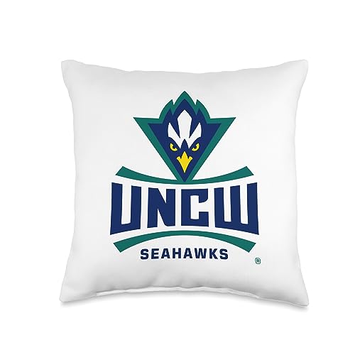 North Carolina Wilmington Seahawks | NCAA UNC | PPNCW010 Throw Pillow