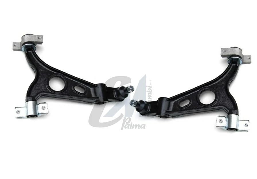 KIT BRACCI SOSPENSIONI ANTERIORE + TESTINE STERZO ALFA 147 156 GT 8 PEZZI